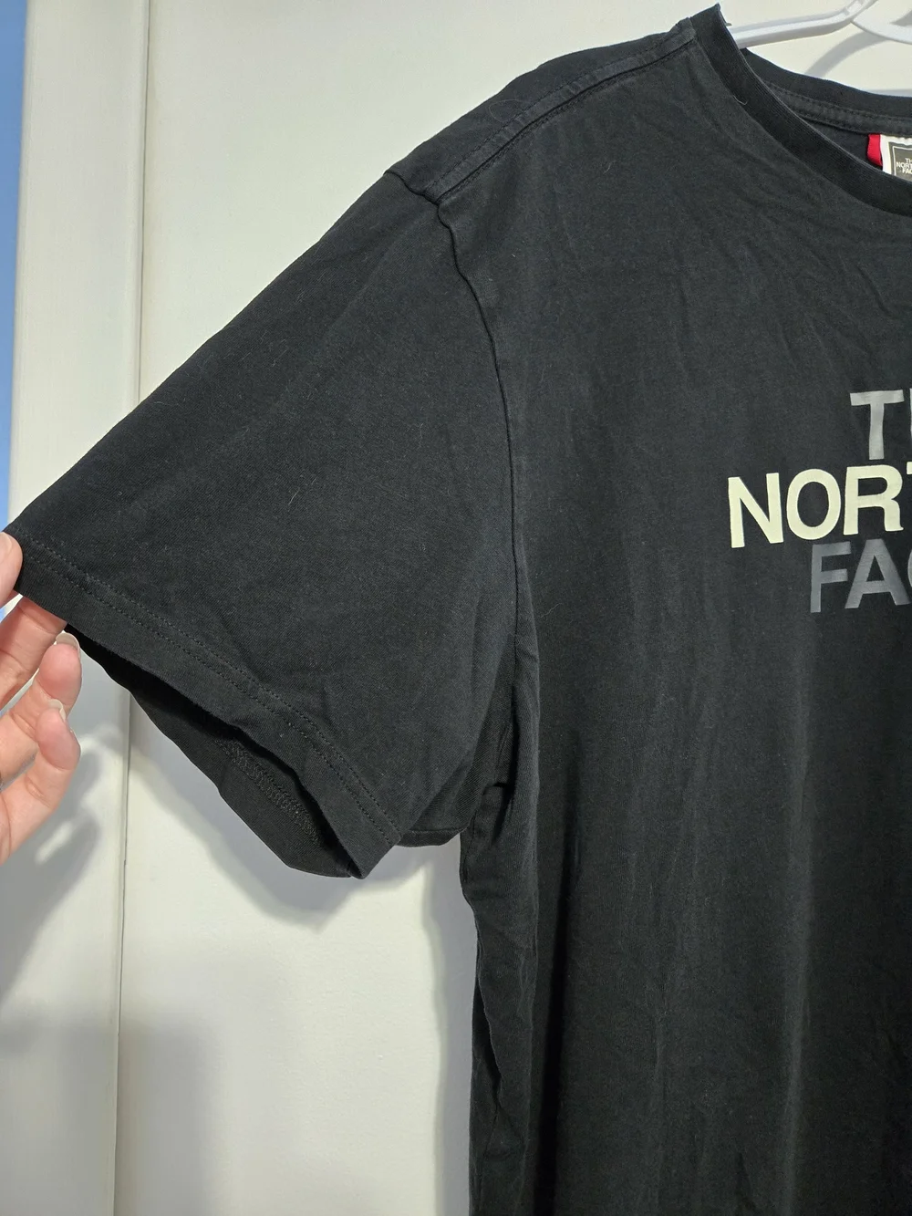 The North Face Logo T Shirt‎ Men's Large Black Graphic Tee Cotton